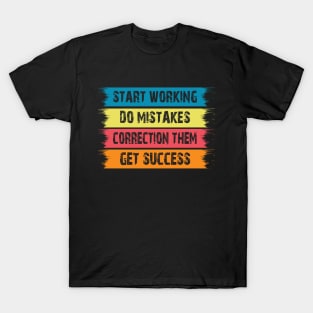success quote t-shirt T-Shirt